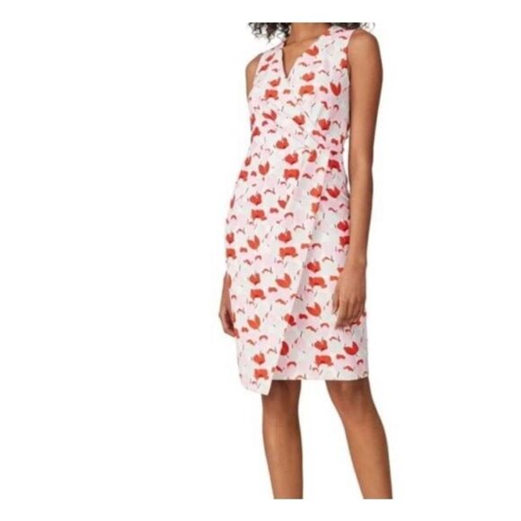 Black Halo Avila Tulip Dress sz 2 - Picture 1 of 6